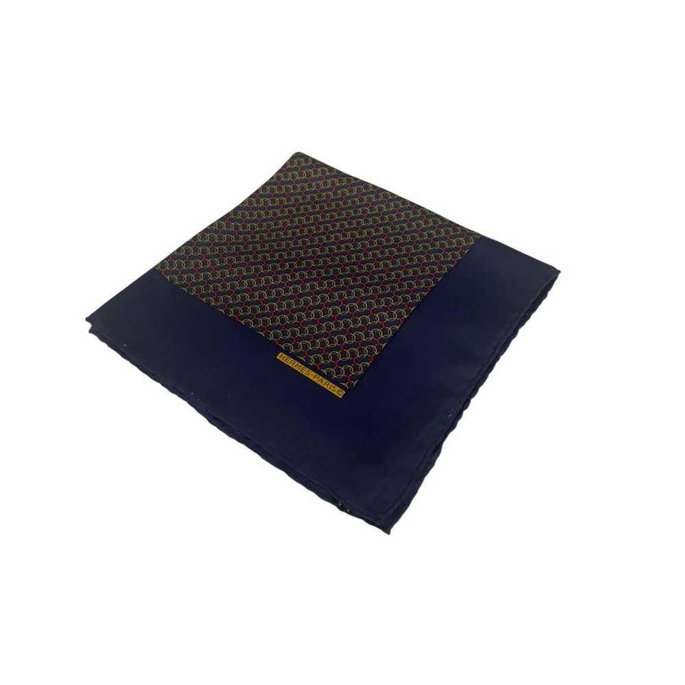 Hermès Pochette silk scarf & pocket square - image 6