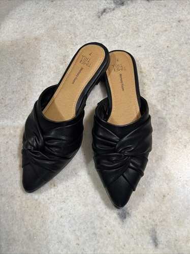 Time And True Memory Foam Mule Flat Slides Size 7… - image 1