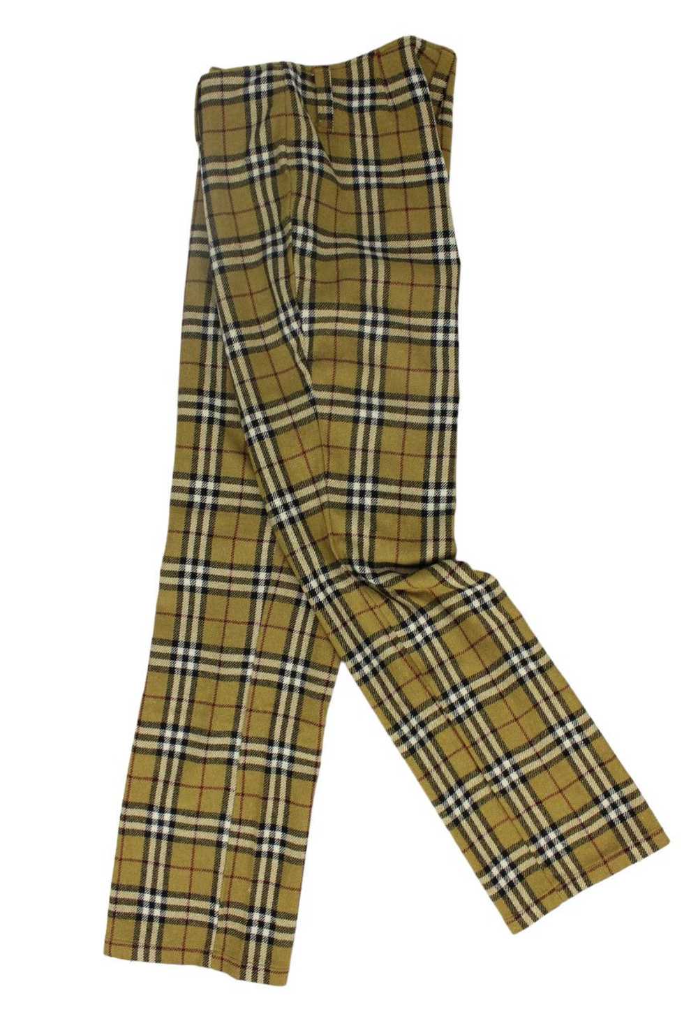 Dolce & Gabbana D&G FW 2000 check wool trousers - image 3