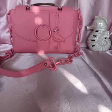 Loungefly Pink Flamingo Handbag - image 1