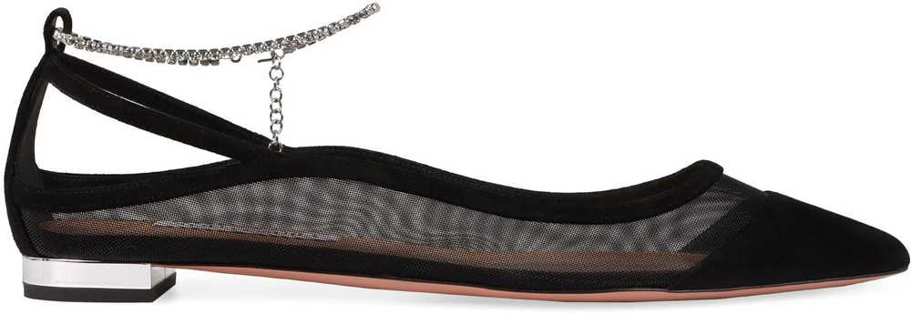 Aquazzura o1srvl11e1024 Flats in Black - image 1