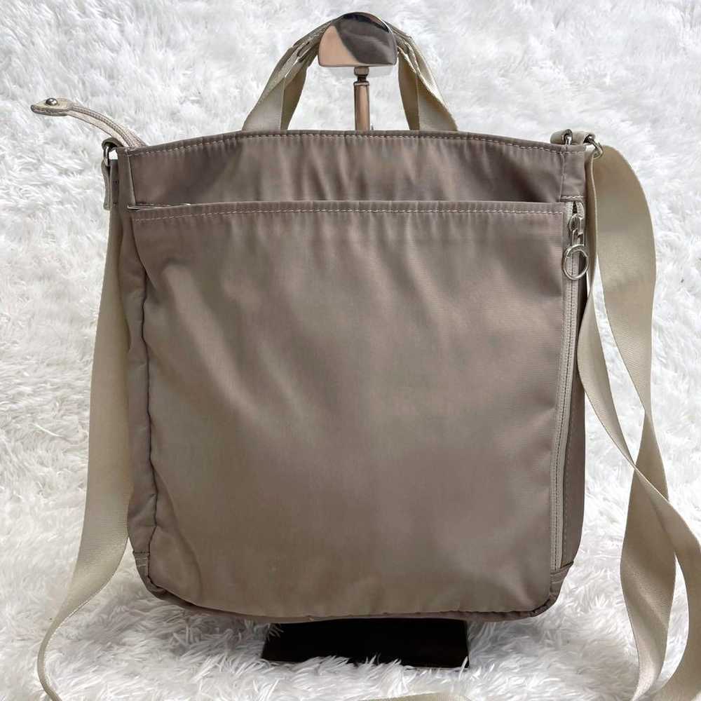 Kanana Project Vertical Shoulder Bag Beige Gold - image 3