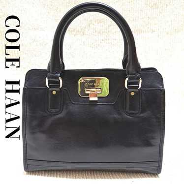 Cole Haan 2-way leather handbag, shoulder bag in b