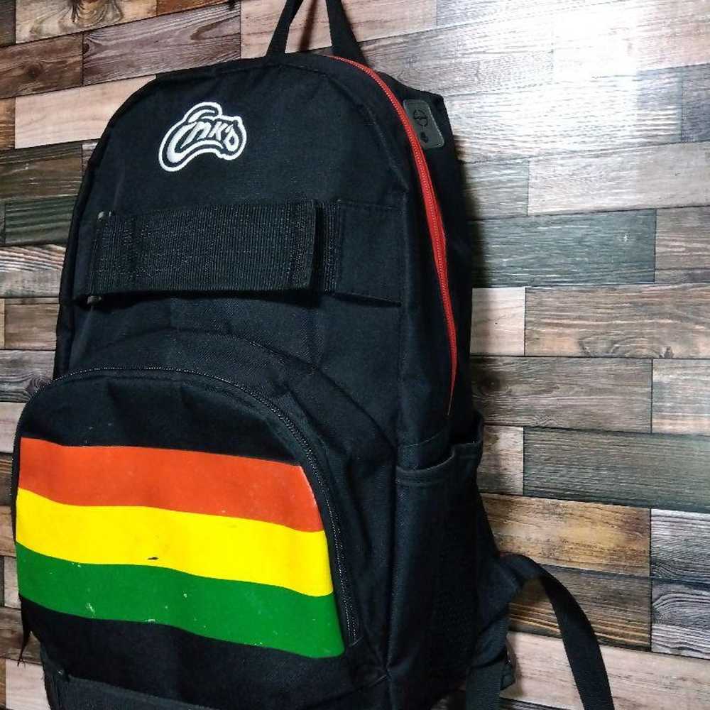 Popular Skullcandy Rasta Color Backpack - image 3