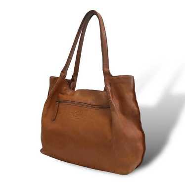 Dakota all leather tote bag one-shoulder bag shoul