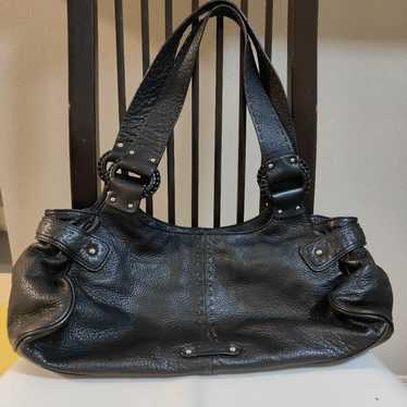 Cole Haan black leather shoulder bag. - image 1