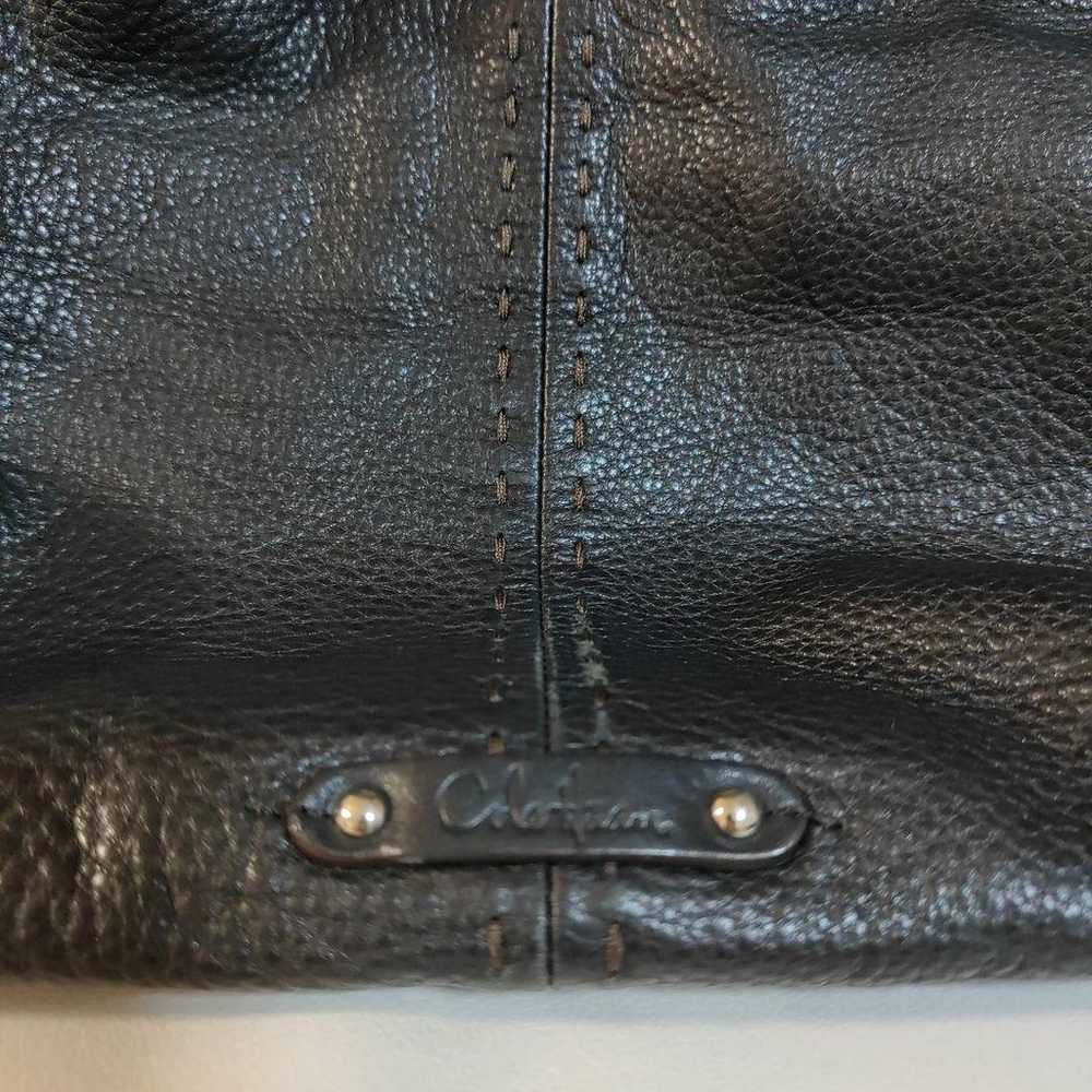 Cole Haan black leather shoulder bag. - image 2