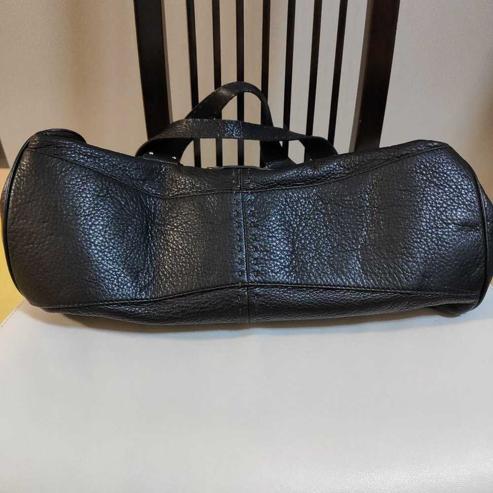 Cole Haan black leather shoulder bag. - image 3