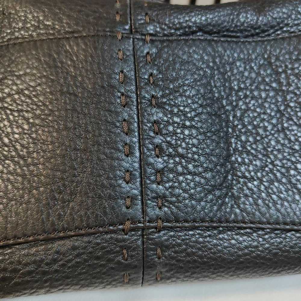 Cole Haan black leather shoulder bag. - image 4