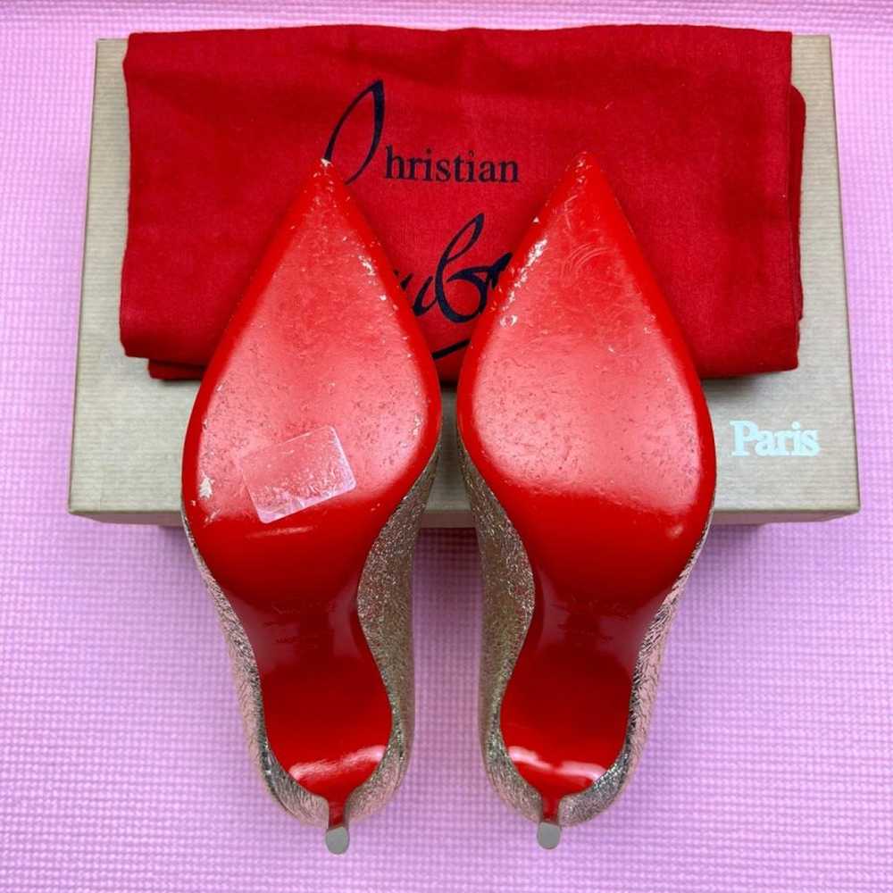 Christian Louboutin Pigalle leather heels - image 3