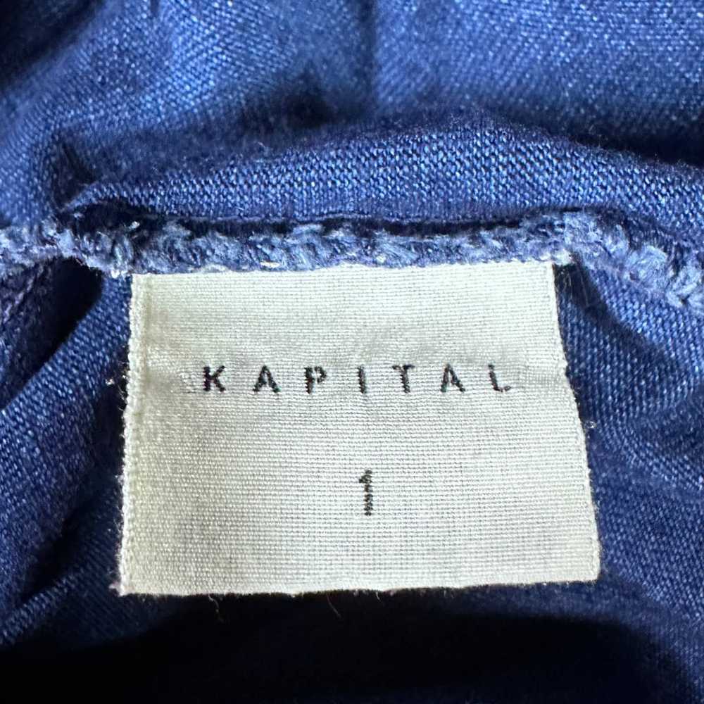 Kapital × Kapital Kountry Weathered Indigo Patchw… - image 11