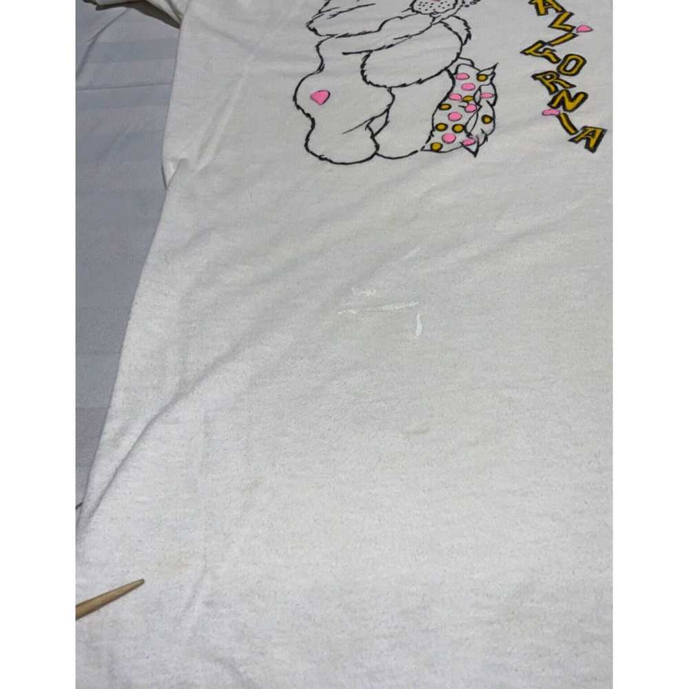 Vintage Authentic White Medium Sized 1980s Made i… - image 7