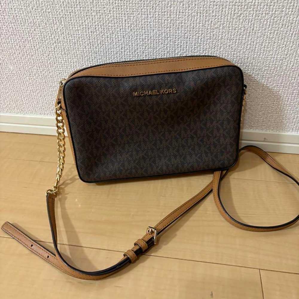 MICHAEL KORS Shoulder Bag Brown - image 1