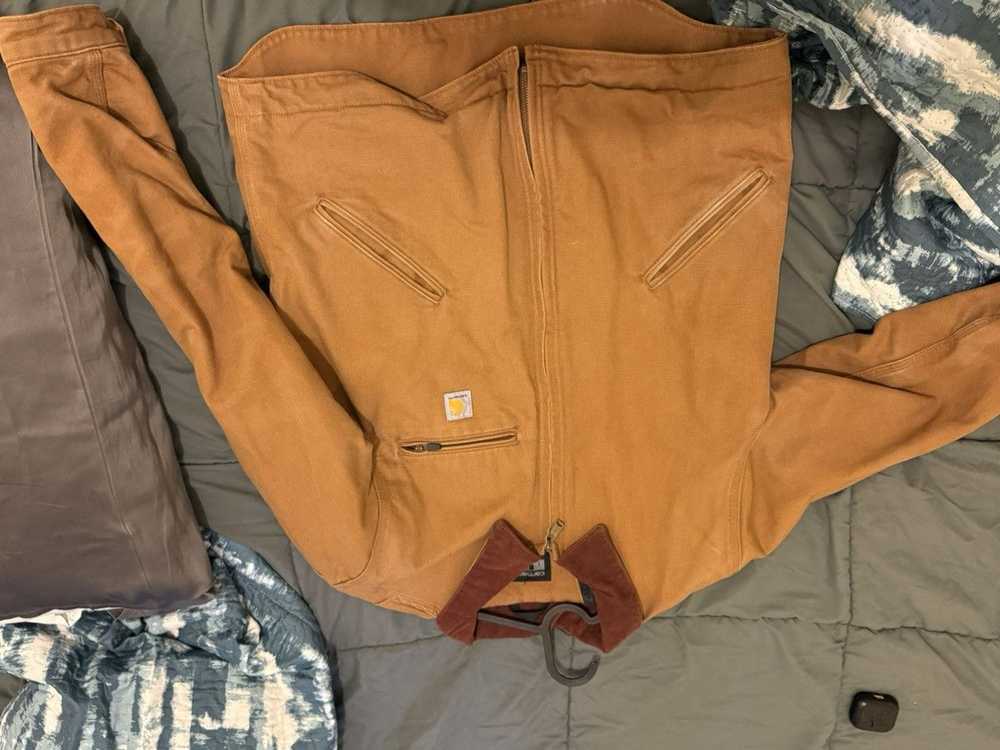 Carhartt Carrhart Detroit jacket brown size L - image 2