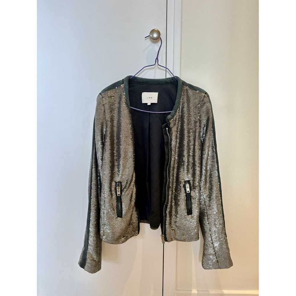 Iro Glitter biker jacket - image 2