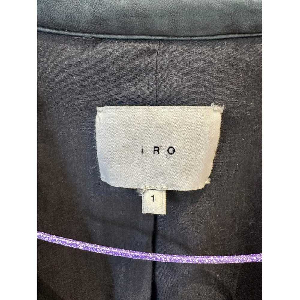 Iro Glitter biker jacket - image 3