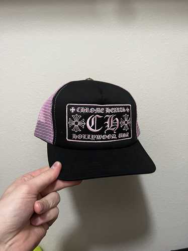 Chrome Hearts 2021 Pink Trucker Hat