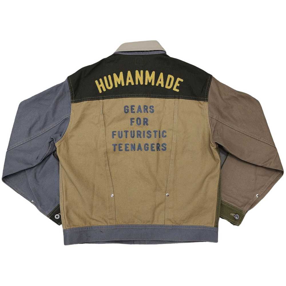 Human Made Human Made Jacket Colorblock GFFT BEIG… - image 1