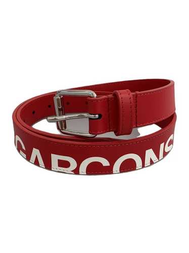 Comme des Garcons Logo Cowhide Leather Belt - image 1