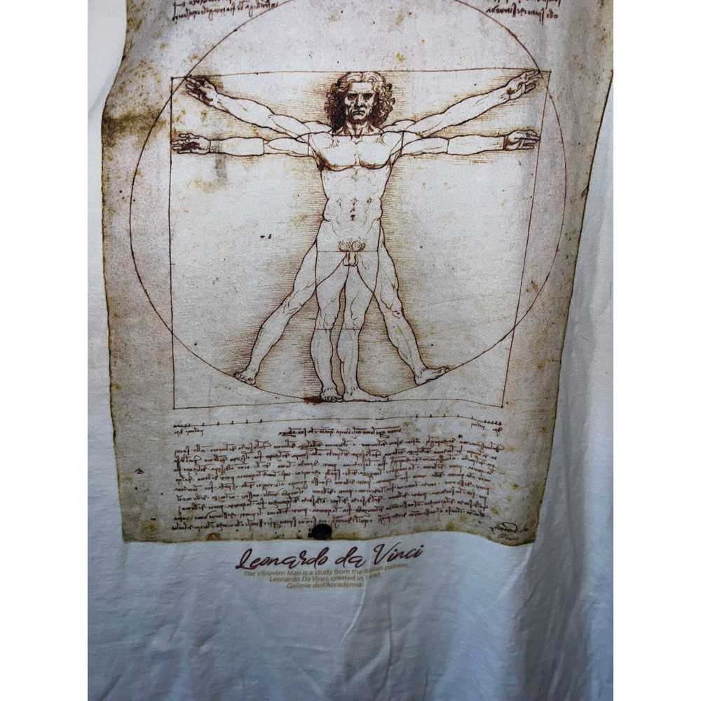 Vintage Leonardo Da Vinci Vitruvian Man Art Artwo… - image 4