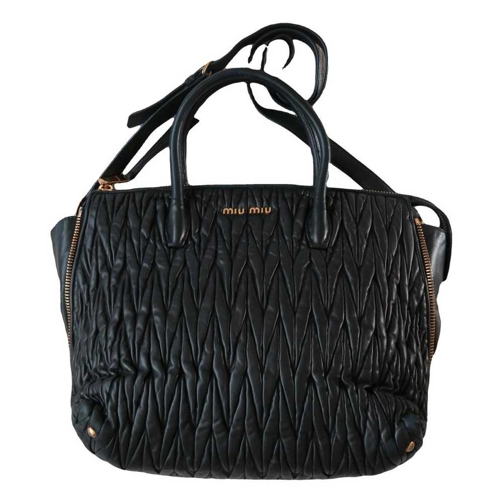 Miu Miu Matelassé leather handbag - image 1