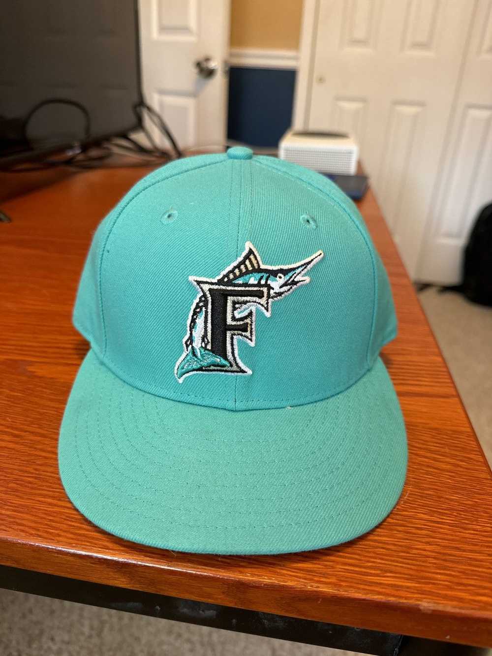 New Era Florida Marlins “‘90s Logo” Fitted 7 1/4 - image 1