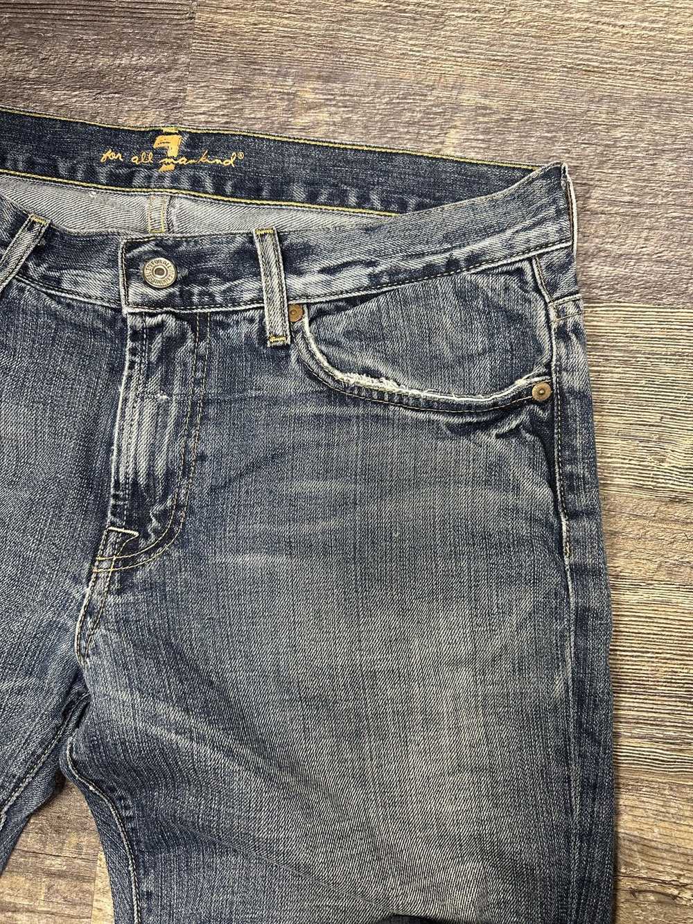 Distressed Denim Vintage y2k Distressed Jeans - R… - image 3