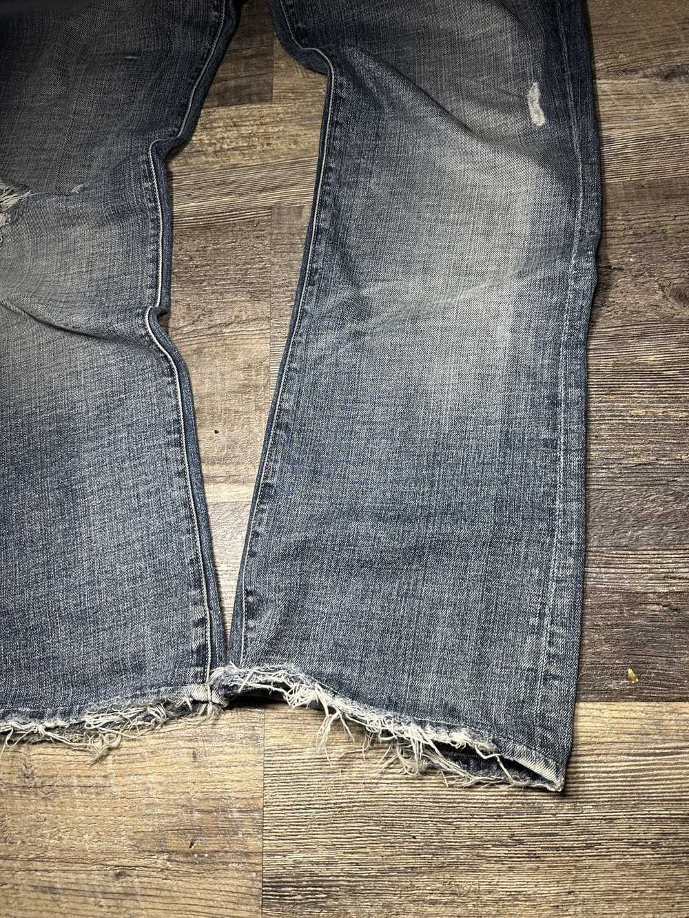 Distressed Denim Vintage y2k Distressed Jeans - R… - image 7