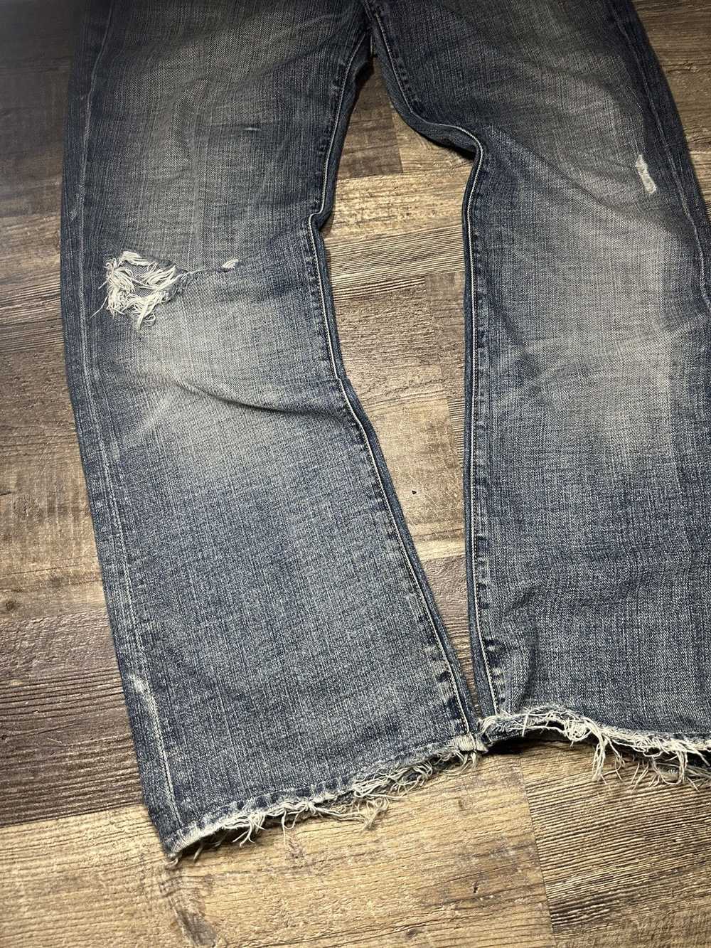 Distressed Denim Vintage y2k Distressed Jeans - R… - image 8