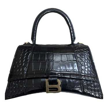 Balenciaga Hourglass leather handbag