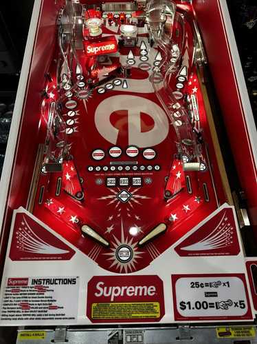 Supreme Supreme X Stern Pinball Machine