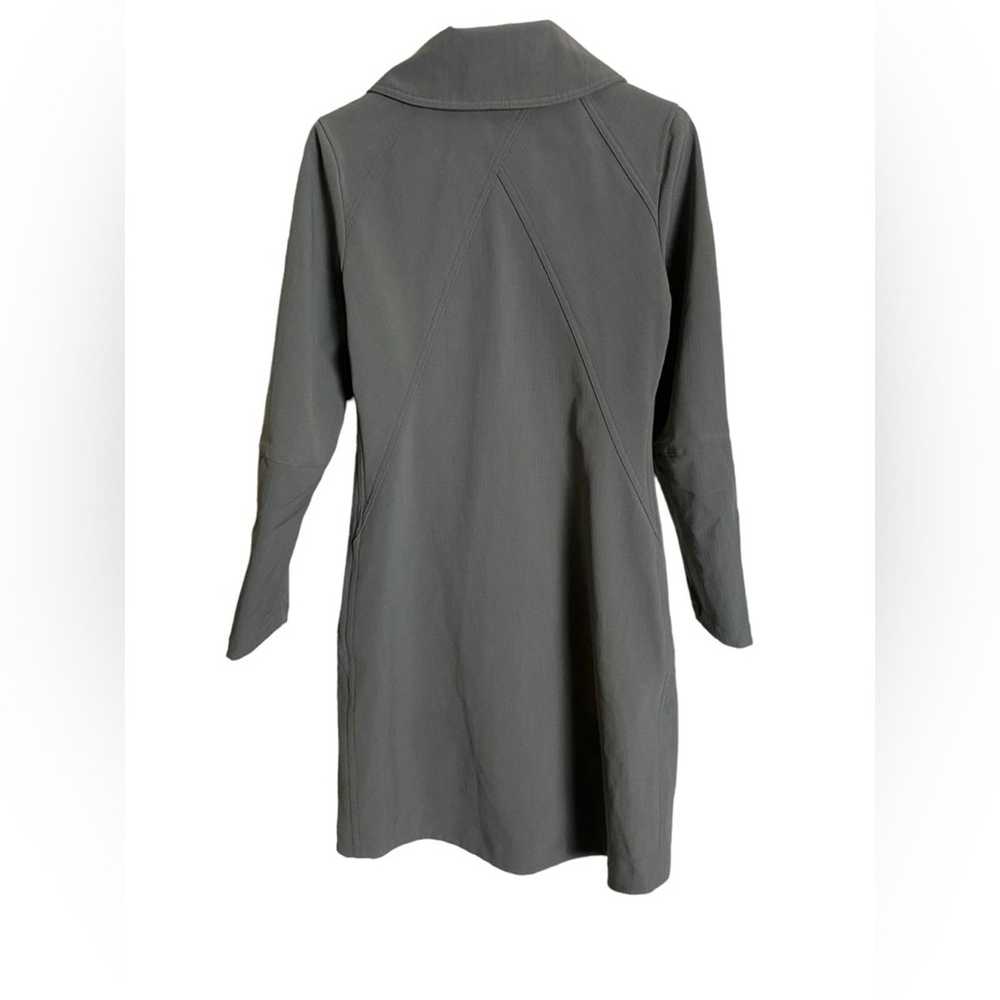 Nau NAU Shroud Of Purrin Trench Coat Gray XS - image 3