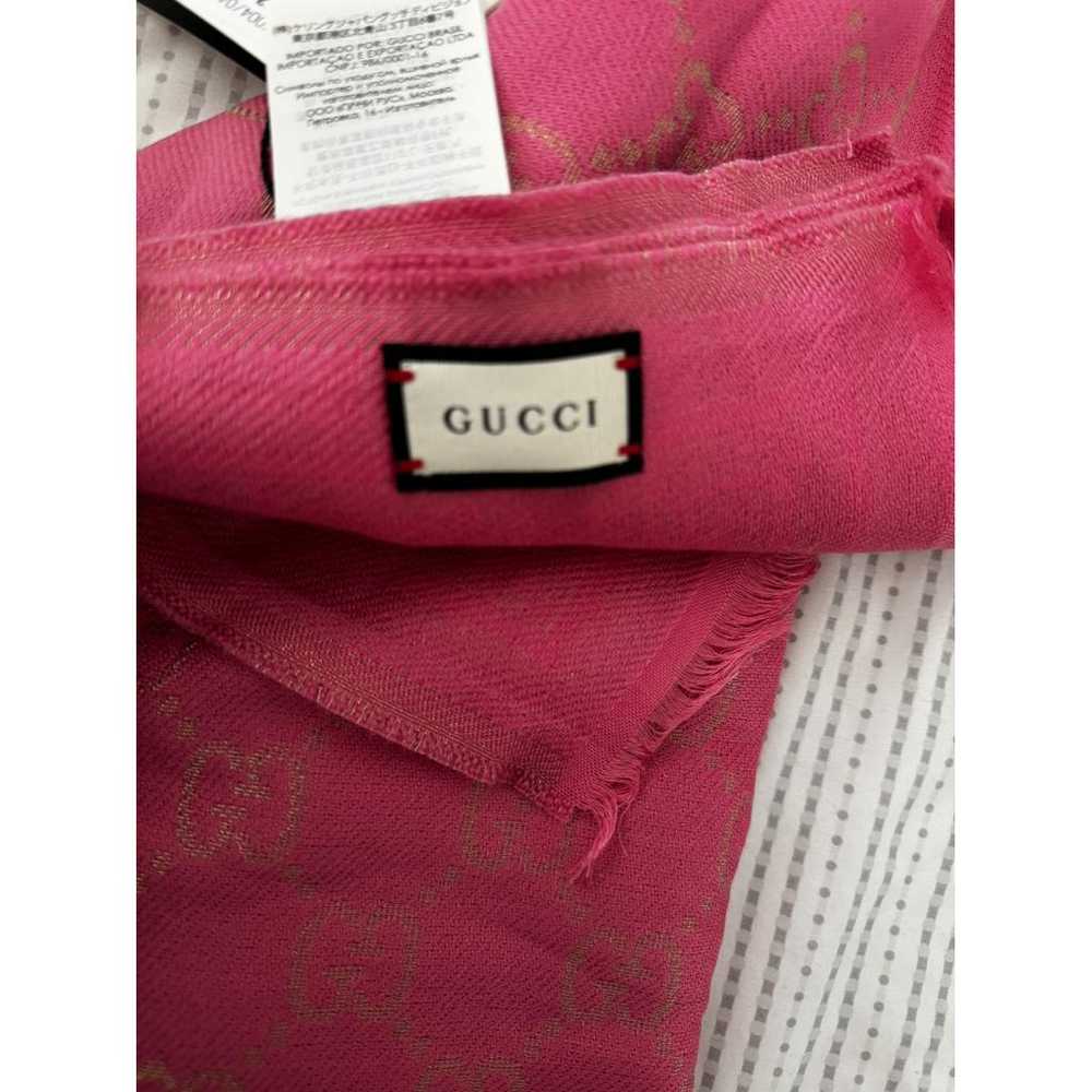 Gucci Wool scarf - image 7