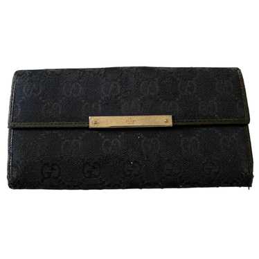 Gucci Gucci Black Authentic Monogram Canvas GG Sn… - image 1