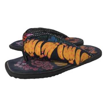 Farm Rio Cloth flip flops - image 1