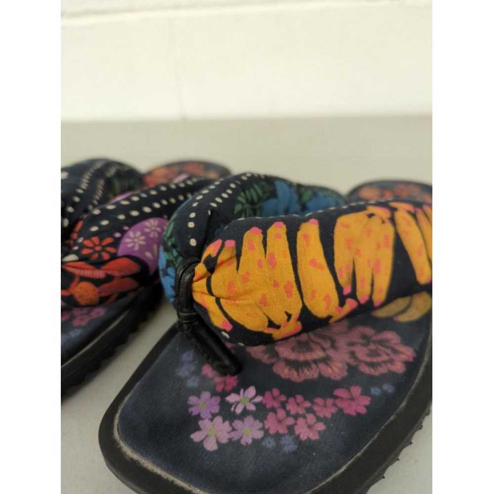 Farm Rio Cloth flip flops - image 8