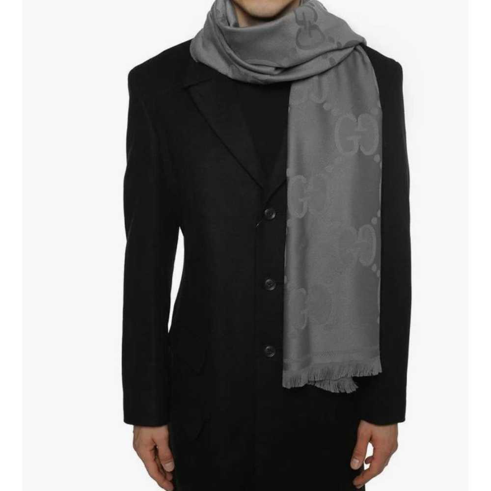 Gucci Wool scarf & pocket square - image 5