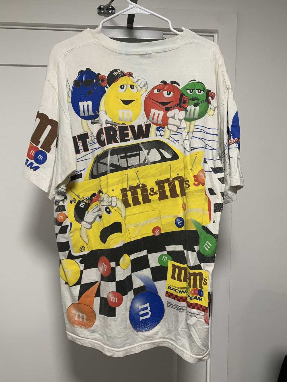 Vintage 1999 m&m Nascar shirt - image 2