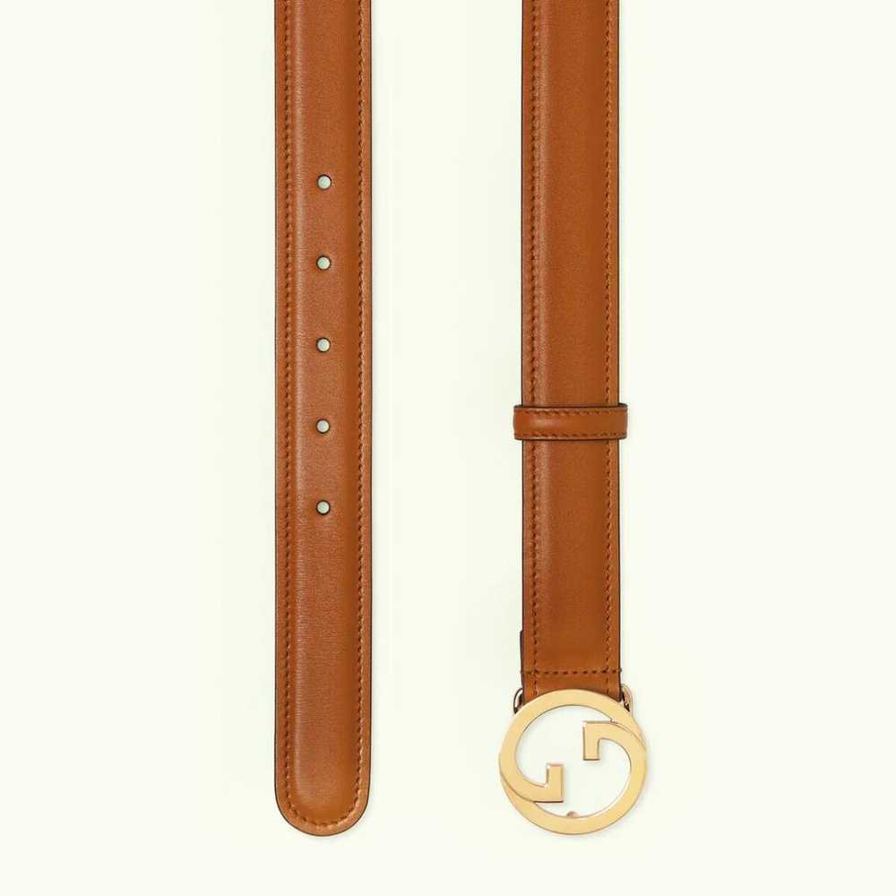 Gucci Leather belt - image 2