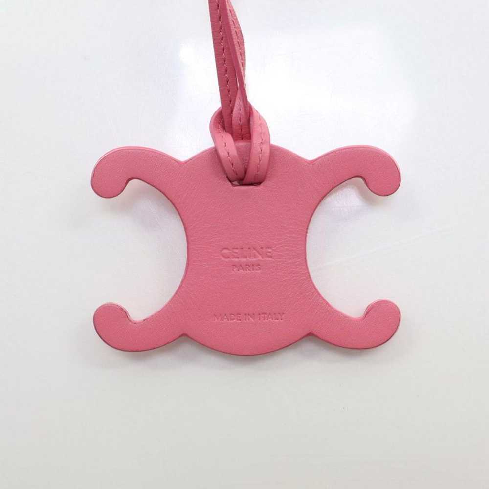 Celine Leather key ring - image 6