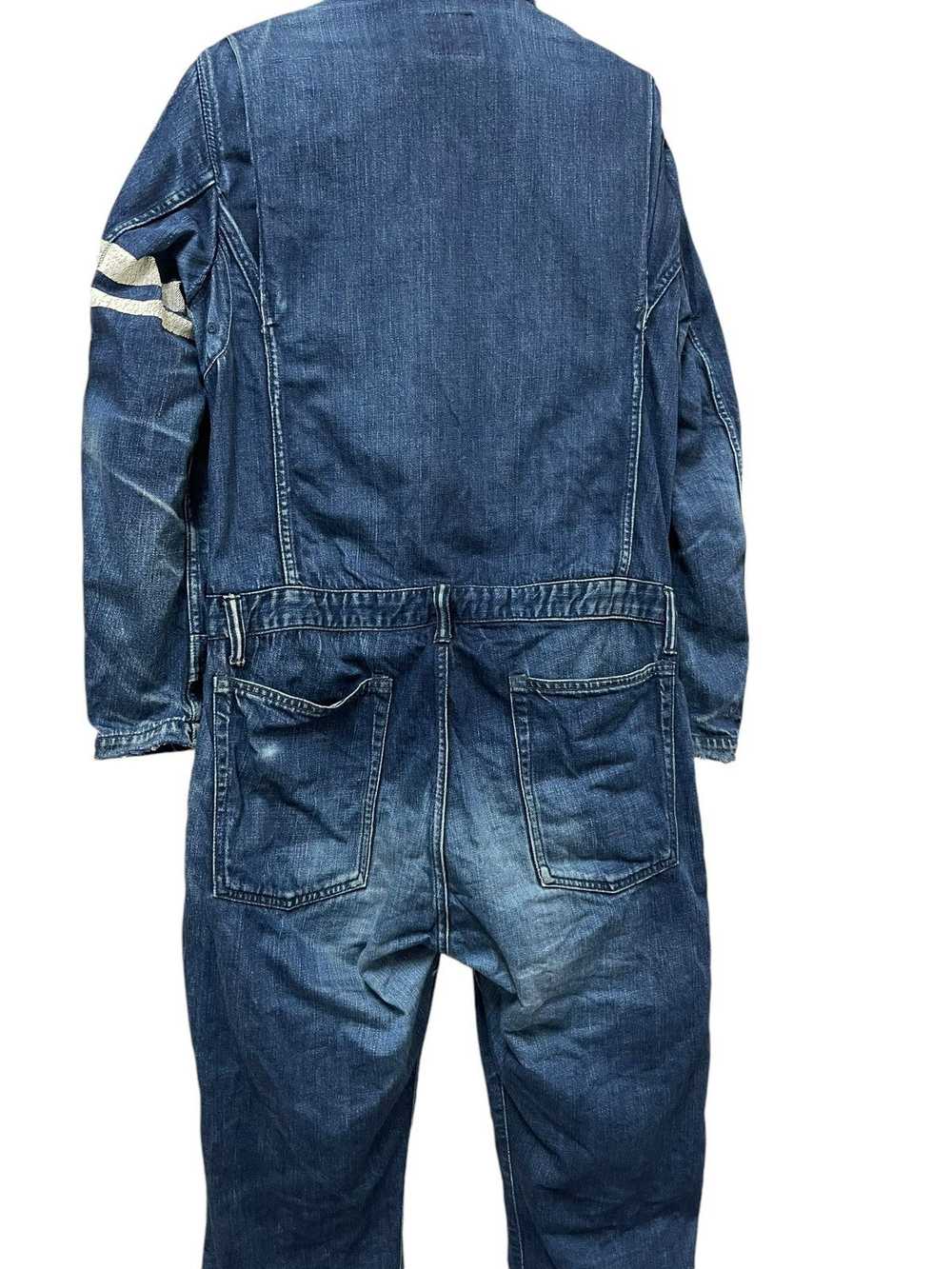 Distressed Denim × Momotaro Momotaro Coverall - image 3