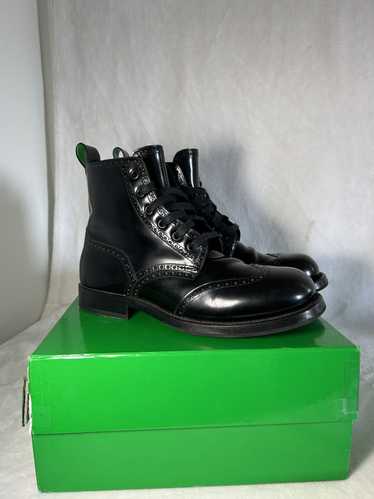 Bottega Veneta Bottega Veneta black leather boots