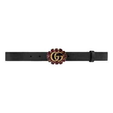 Gucci GG Buckle leather belt