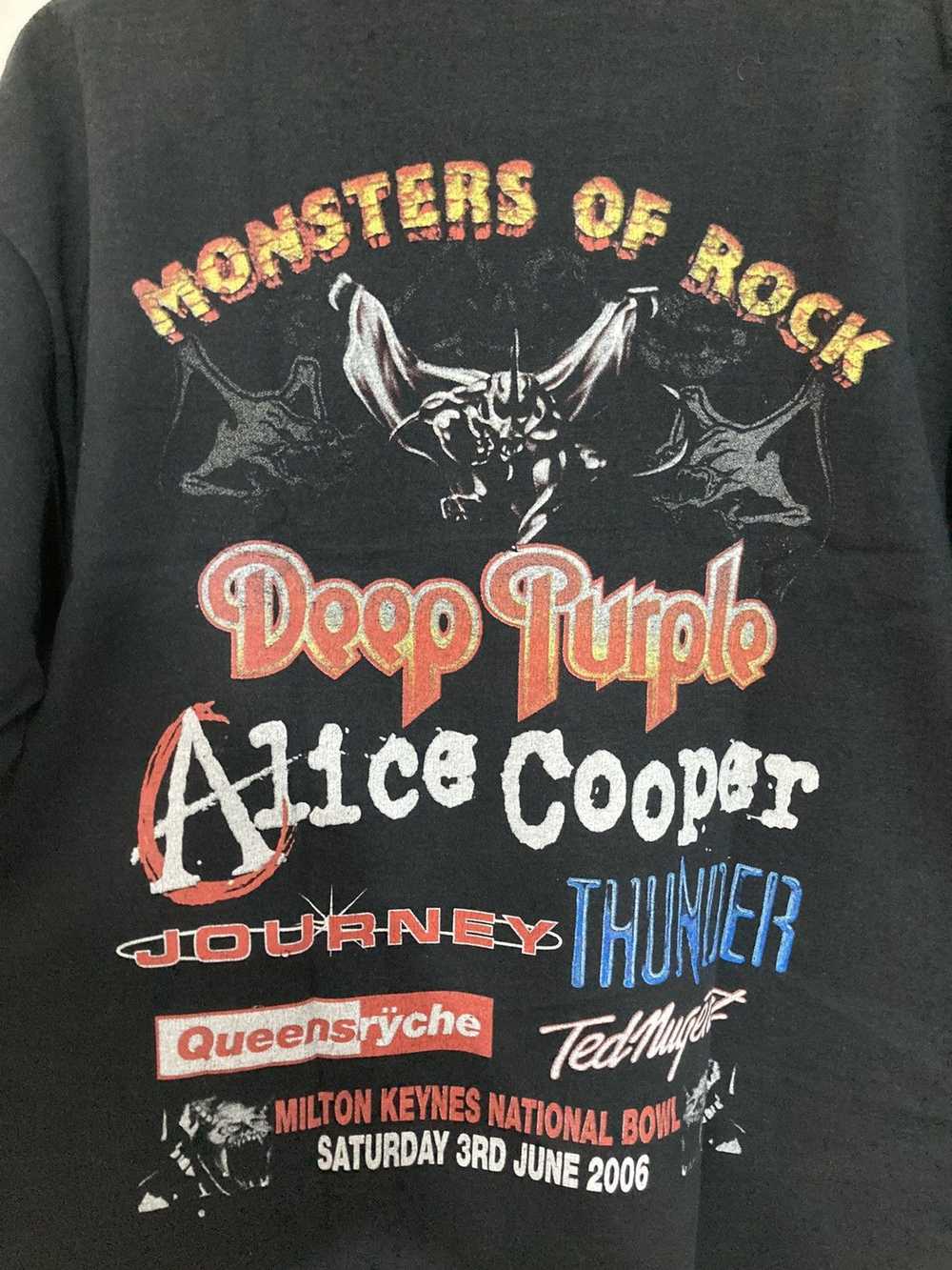 Rock T Shirt × Vintage Monster Of Rock Vintage T-… - image 5