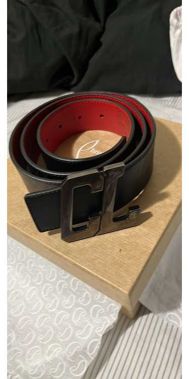 Christian Louboutin Happy Rui CL logo belt