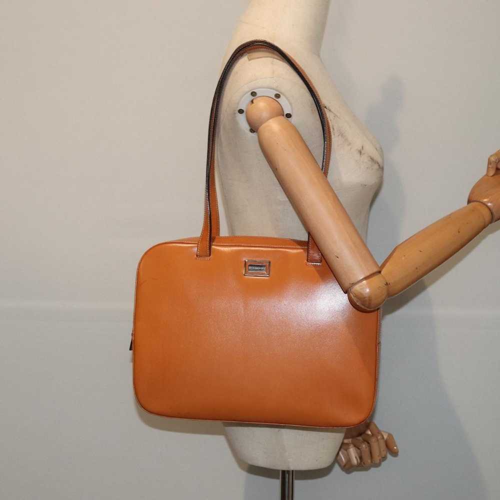 Burberry Brown Leather Shoulder Bag (Pre-Owned) - image 9