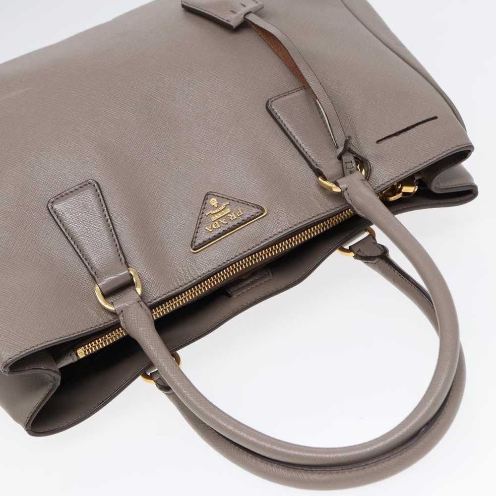 Prada Galleria Grey Leather Handbag (Pre-Owned) - image 11