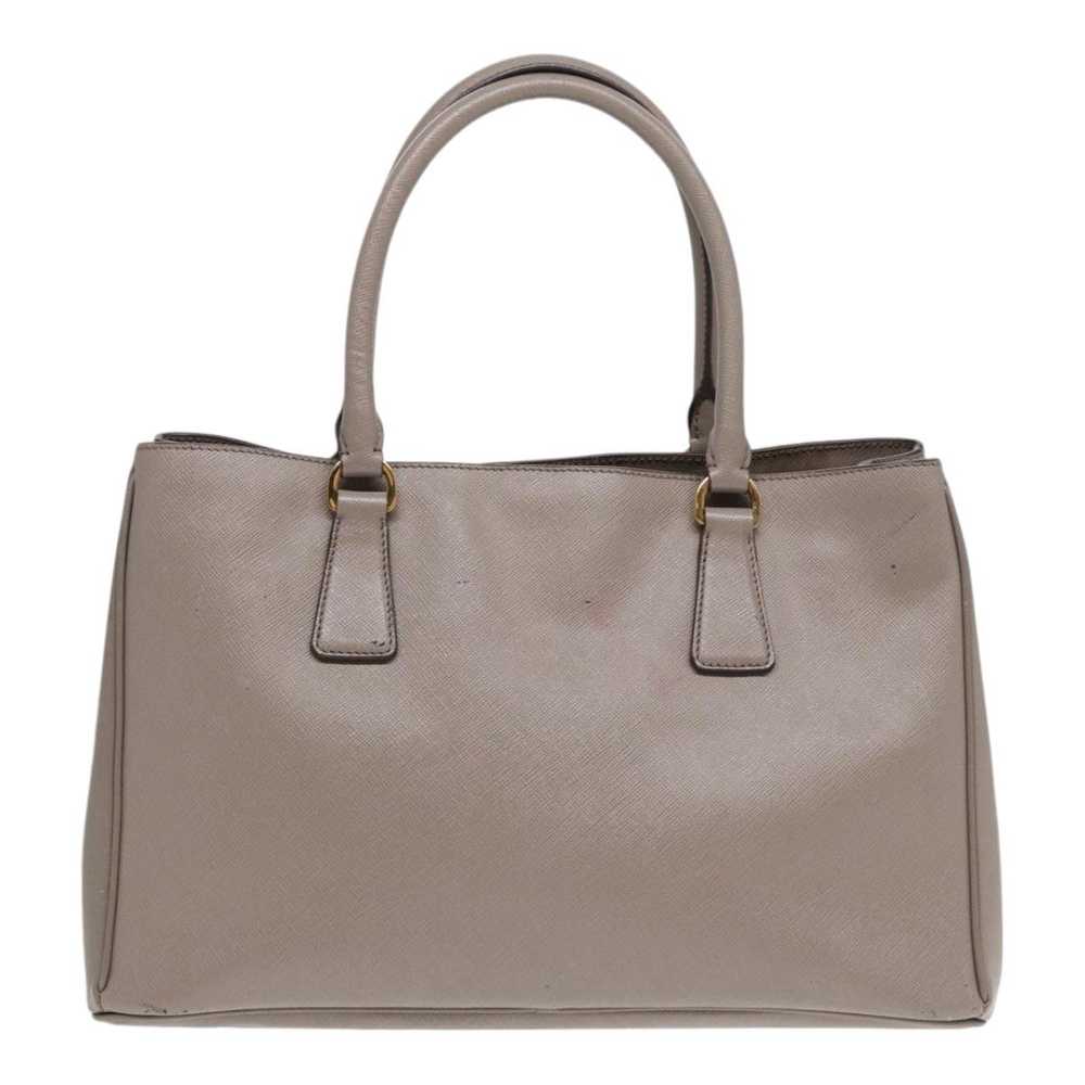 Prada Galleria Grey Leather Handbag (Pre-Owned) - image 2