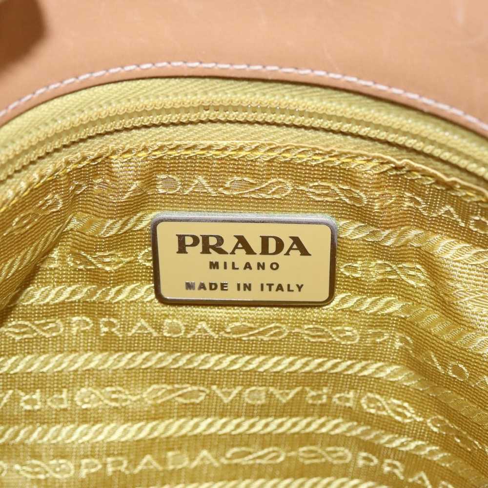 Prada Tessuto Yellow Synthetic Shoulder Bag (Pre-… - image 9