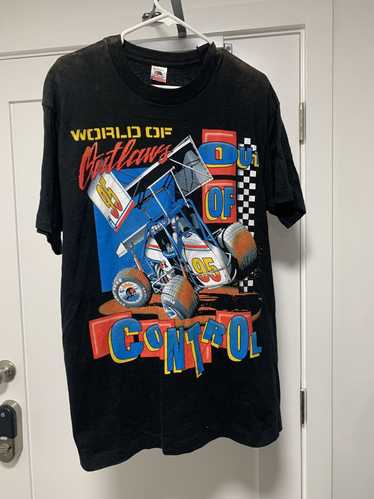 Vintage Vintage world of outlaws sprint car shirt